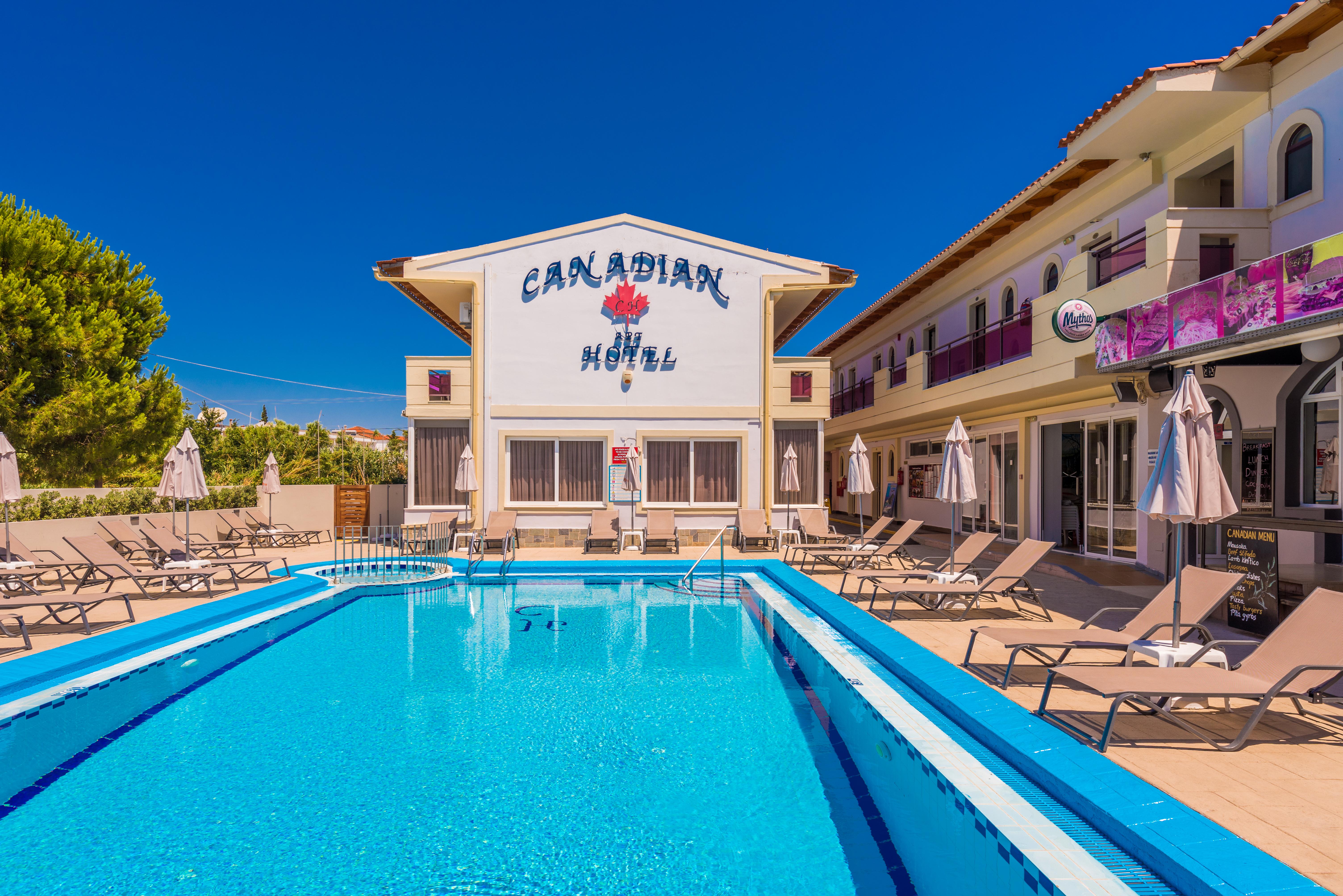 Canadian Hotel Laganas Luaran gambar