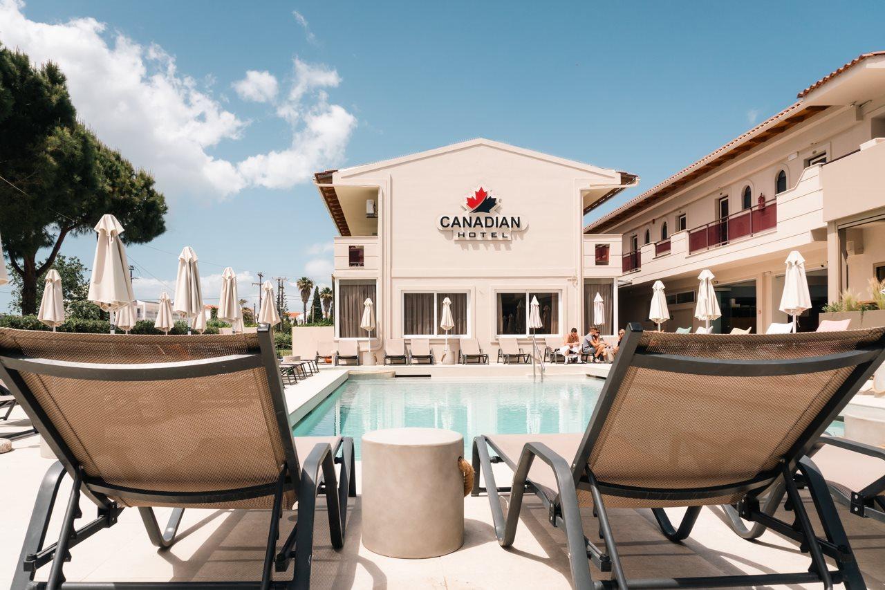 Canadian Hotel Laganas Luaran gambar
