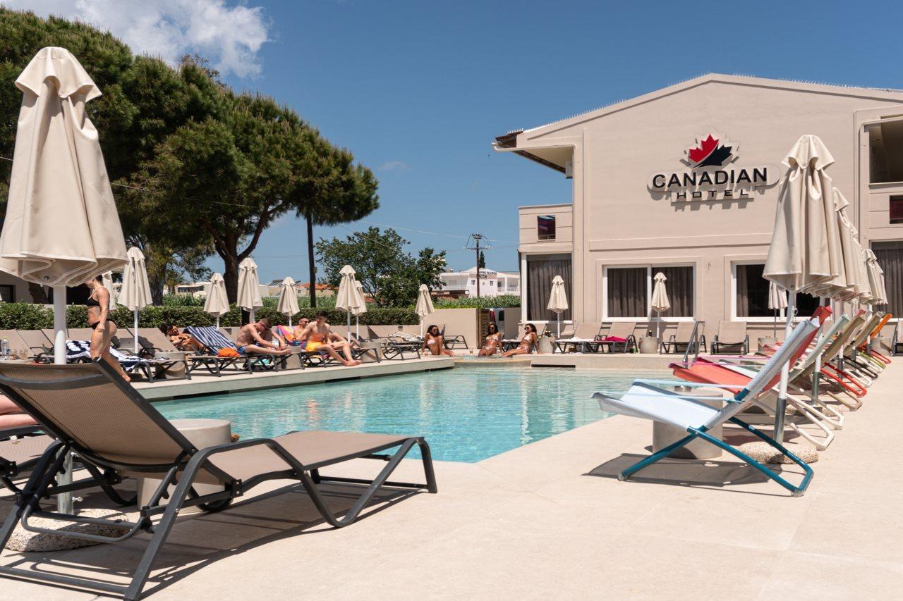Canadian Hotel Laganas Luaran gambar